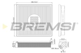 Bremsi FA1163 - BRAKE PADS