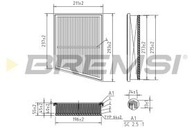 Bremsi FA1169 - BRAKE PADS