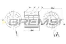 Bremsi FA1173 - BRAKE PADS