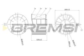 Bremsi FA1174 - BRAKE PADS