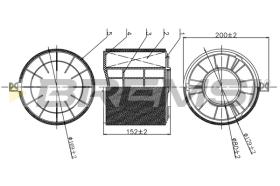 Bremsi FA1175 - BRAKE PADS