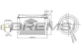 Bremsi FA1177 - BRAKE PADS