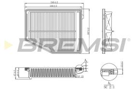 Bremsi FA1180 - BRAKE PADS