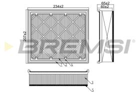 Bremsi FA1182 - BRAKE PADS