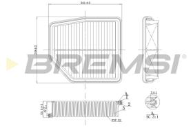 Bremsi FA1183 - BRAKE PADS