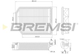 Bremsi FA1189 - BRAKE PADS