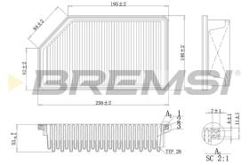 Bremsi FA1193 - BRAKE PADS