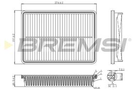 Bremsi FA1207 - BRAKE PADS