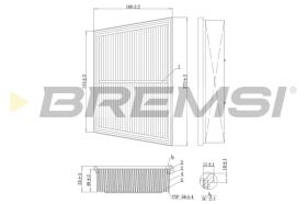 Bremsi FA1208 - BRAKE PADS