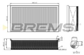 Bremsi FA1214 - BRAKE PADS