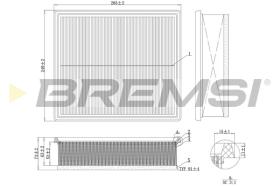 Bremsi FA1216 - BRAKE PADS