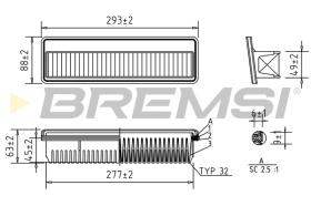 Bremsi FA1218 - BRAKE PADS