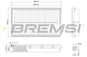 Bremsi FA1222 - BRAKE PADS