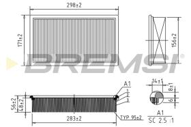 Bremsi FA1223 - BRAKE PADS