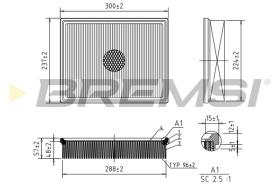 Bremsi FA1224 - BRAKE PADS