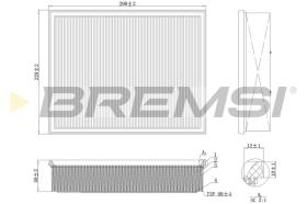 Bremsi FA1225 - BRAKE PADS