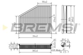 Bremsi FA1228 - BRAKE PADS