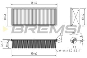 Bremsi FA1236 - BRAKE PADS