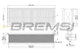 Bremsi FA1237 - BRAKE PADS