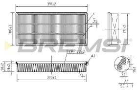 Bremsi FA1239 - BRAKE PADS