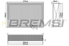 Bremsi FA1241 - BRAKE PADS