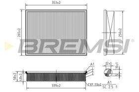 Bremsi FA1246 - BRAKE PADS