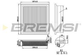 Bremsi FA1247 - BRAKE PADS