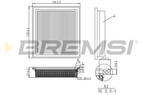 Bremsi FA1248 - BRAKE PADS