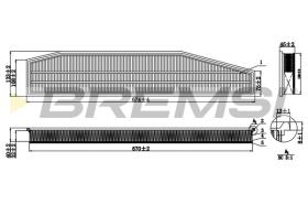 Bremsi FA1261 - BRAKE PADS