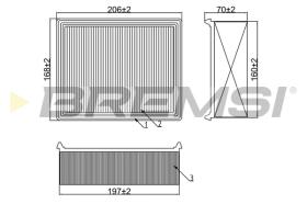 Bremsi FA1262 - BRAKE PADS