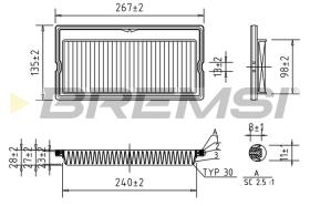 Bremsi FA1266 - BRAKE PADS