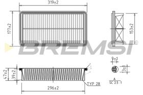 Bremsi FA1267 - BRAKE PADS