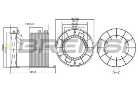 Bremsi FA1268 - BRAKE PADS