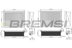 Bremsi FA1270 - BRAKE PADS