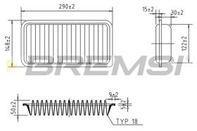 Bremsi FA1272 - BRAKE PADS