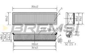 Bremsi FA1277 - BRAKE PADS