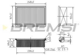 Bremsi FA1349 - BRAKE PADS