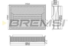 Bremsi FA1358 - BRAKE PADS