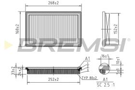 Bremsi FA1363 - BRAKE PADS