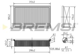 Bremsi FA1365 - BRAKE PADS