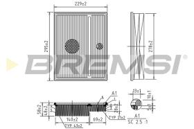 Bremsi FA1368 - BRAKE PADS