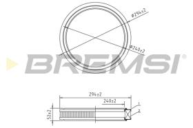 Bremsi FA1372 - BRAKE PADS