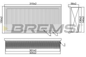 Bremsi FA1375 - BRAKE PADS