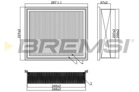 Bremsi FA1378 - BRAKE PADS