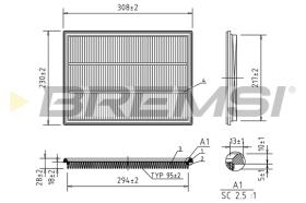 Bremsi FA1379 - BRAKE PADS