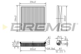 Bremsi FA1384 - BRAKE PADS