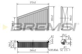 Bremsi FA1387 - BRAKE PADS