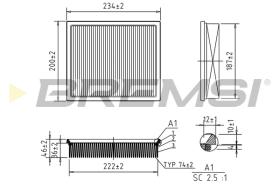 Bremsi FA1389 - BRAKE PADS