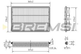 Bremsi FA1390 - BRAKE PADS