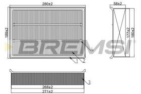 Bremsi FA1391 - BRAKE PADS